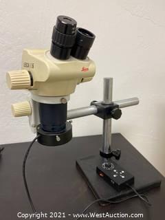 Leica GZ6 Microscope On Multi-Axis Holder 