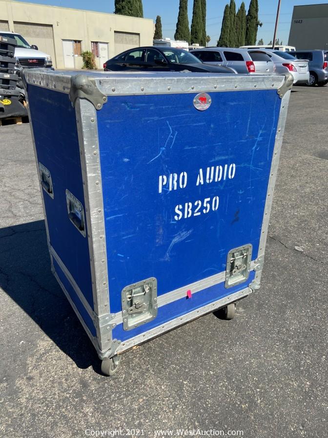 Surplus Auction from Audio Visual and Event Staging Company (Part 2 of 2)