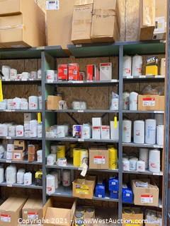 Contents of Shelves - Filters & Donaldson Air filters 