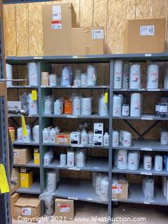 Contents of Shelves - Fleetguard Filters / Donaldson Air filter 