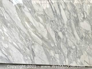 (4) Calacatta Splendor Italian Marble 3cm