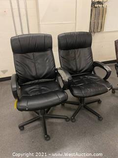 (2) Computer Chairs