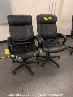 (2) Computer Chairs