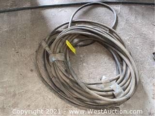 (2) 19-position Pin Standard Circular Connection Extension Cables