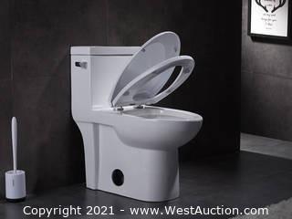 Elongated One-Piece Toilet OVS-2181