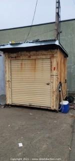 Container 8 x 10 with Roll Up Door