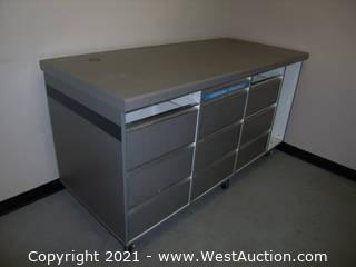 Work Cabinet / Work Bench / Counter / Bench (72" L X 32" W X 38" H)
