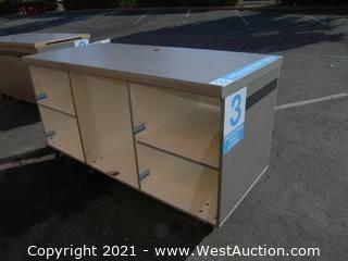 Work Cabinet / Work Bench / Work Counter / Bench (72" L X 32" W X 38" H)