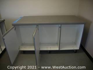 Work Cabinet / Work Bench / Counter / Bench  (72" L X 32" W X 38" H)