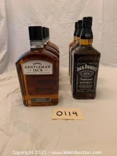 Gentleman Jack & Jack Daniels Tennessee Whiskey
