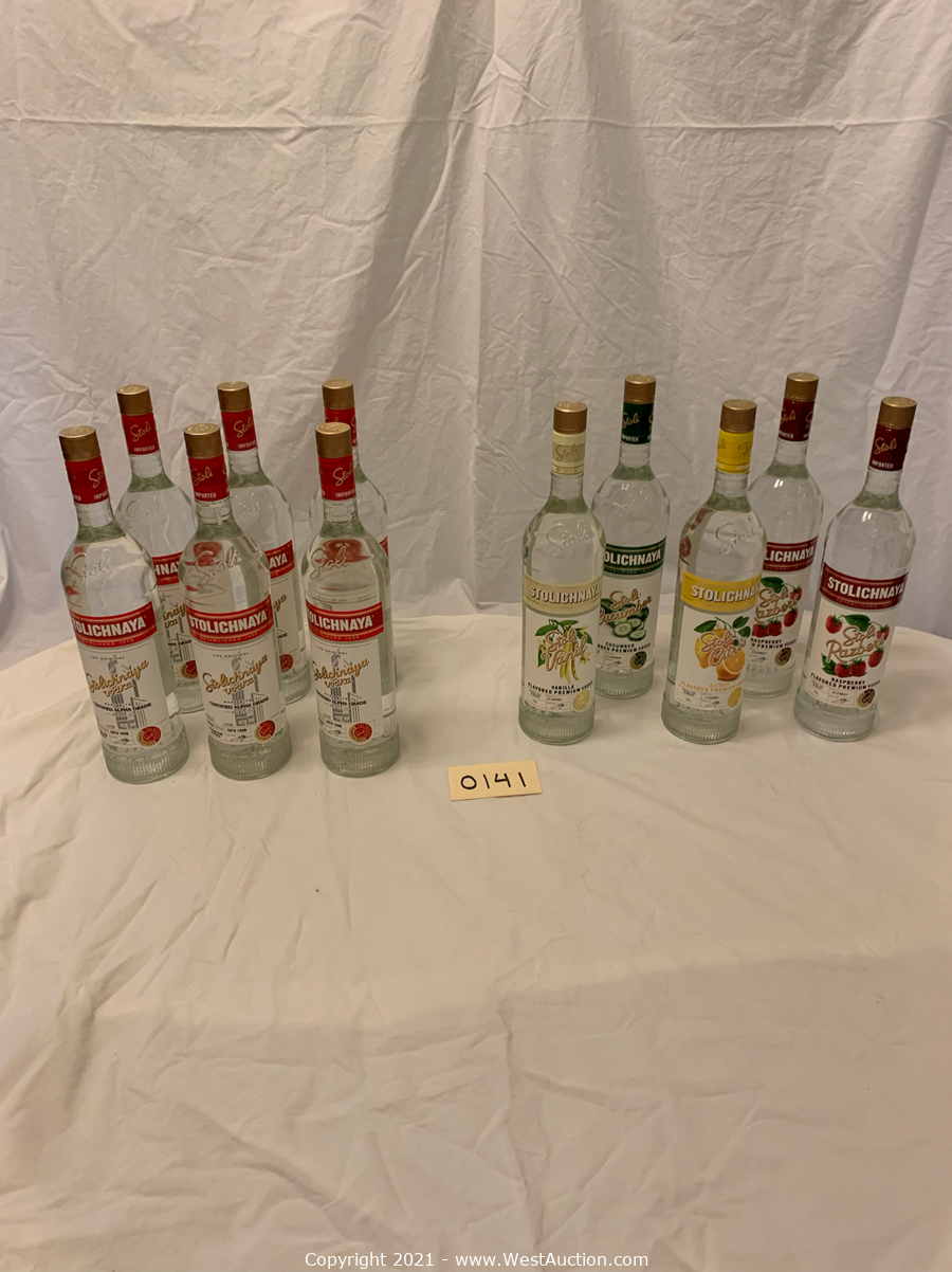 Bankruptcy Auction of Liquor Inventory from Golf Course 