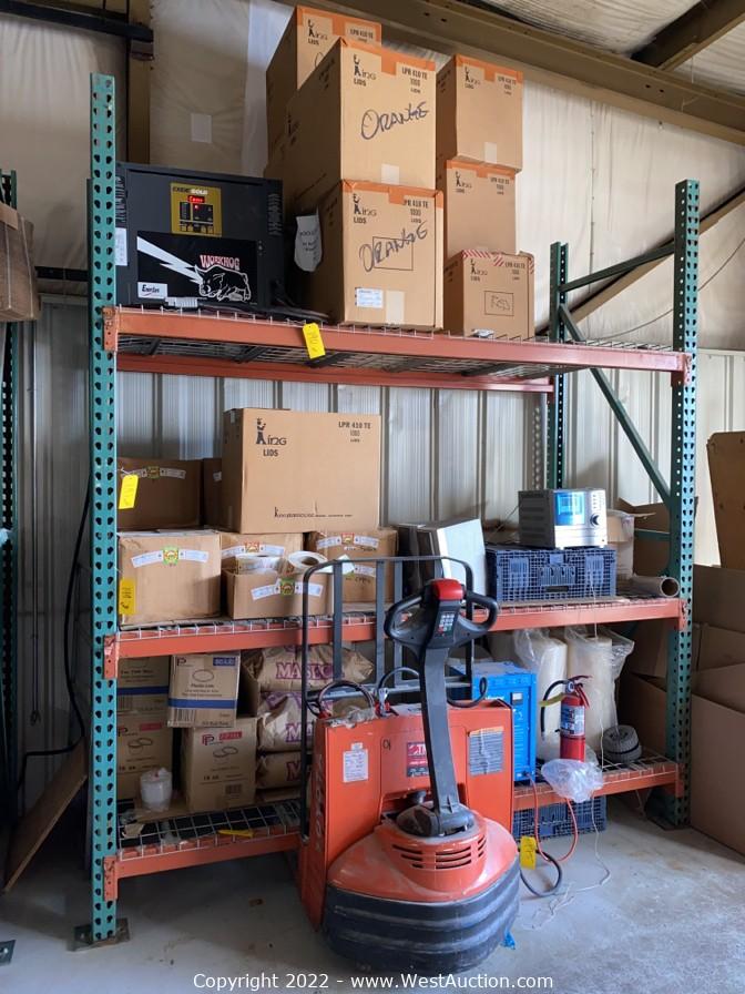 Online Auction of Isuzu Box Truck, Forklifts and Commercial Restaurant Equipment from Tortilla Maker