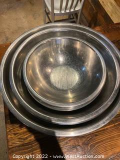 Stainless Mixing Bowls 
