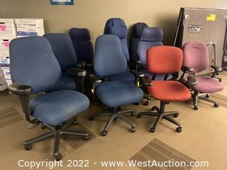 (10) Assorted Office Chairs