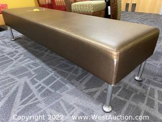 6’ Lounge Armless Backless Bench
