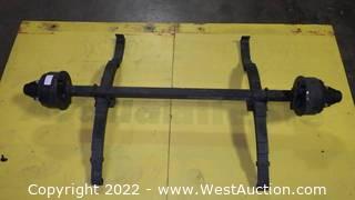 (5) Trailer Axles with Brakes