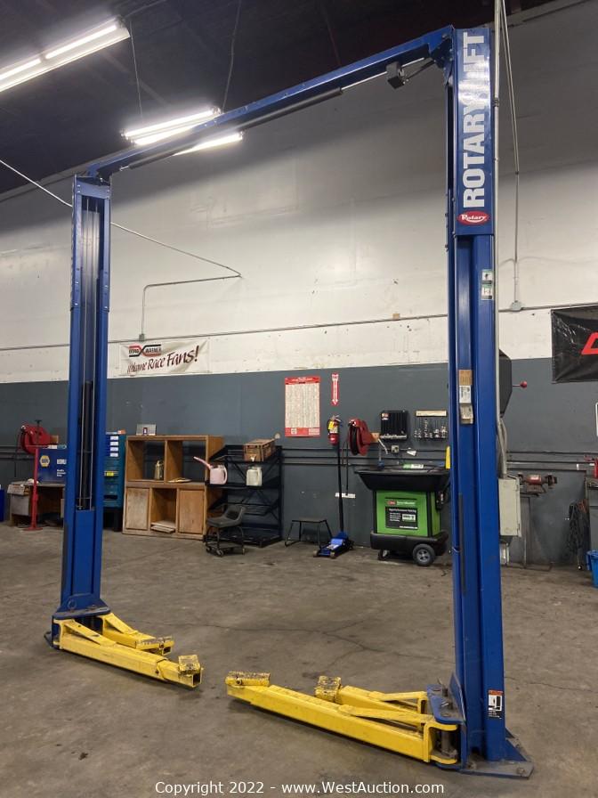 West Auctions Auction Complete Liquidation of Automotive Repair Shop in Vacaville, California