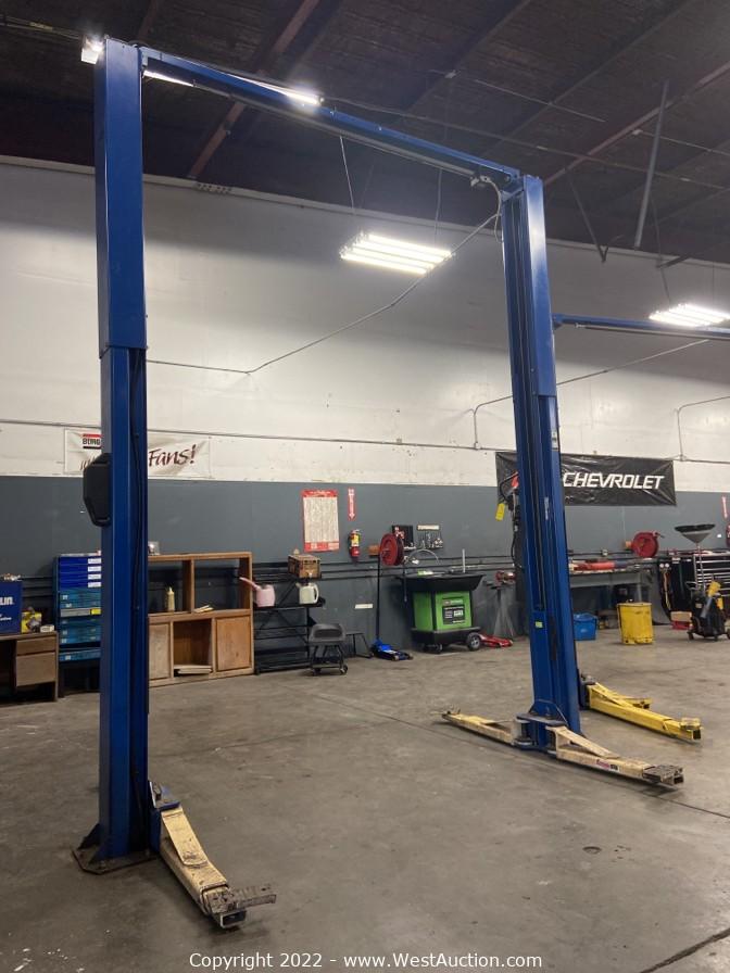 West Auctions Auction Complete Liquidation of Automotive Repair Shop in Vacaville, California