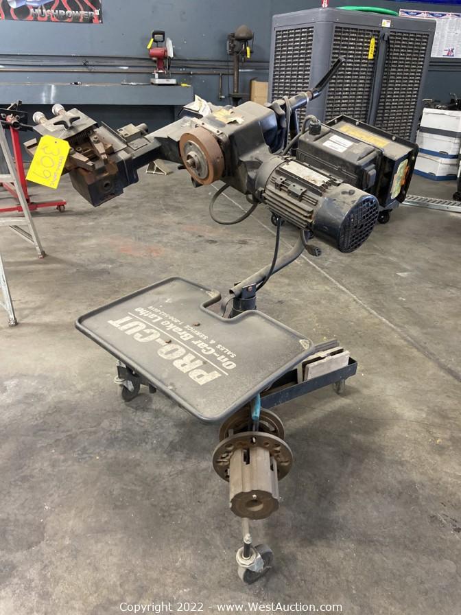 West Auctions Auction Complete Liquidation of Automotive Repair Shop in Vacaville, California