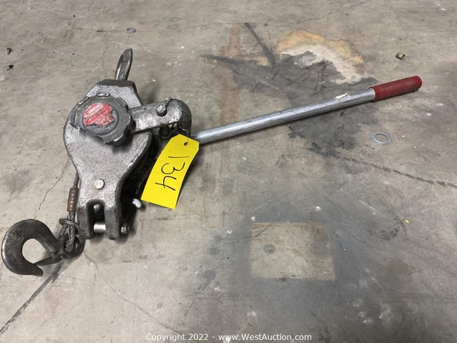 West Auctions Auction Complete Liquidation of Refrigeration Repair