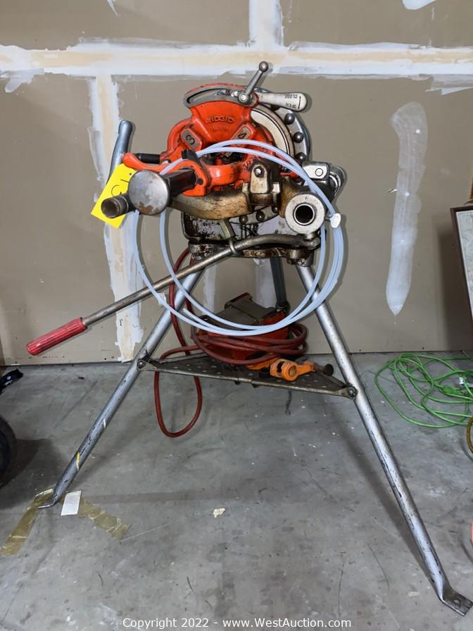 West Auctions Auction Complete Liquidation of Refrigeration Repair