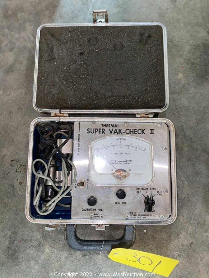 West Auctions Auction Complete Liquidation of Refrigeration Repair