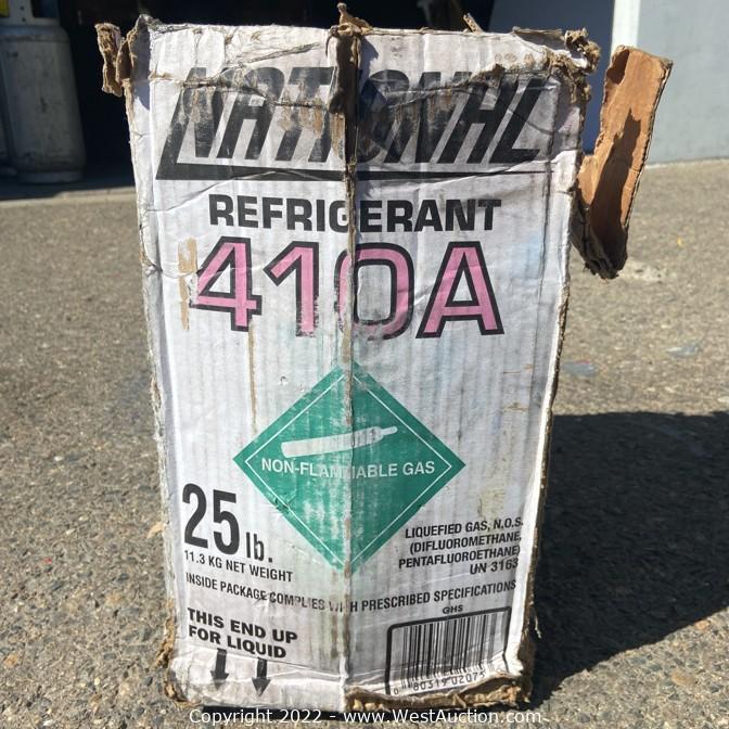 West Auctions Auction Complete Liquidation of Refrigeration Repair