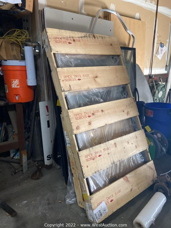 West Auctions Auction Complete Liquidation of Refrigeration Repair