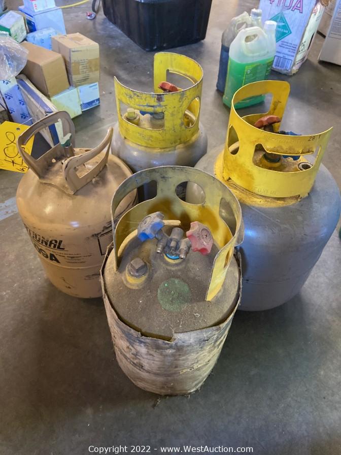 West Auctions Auction Complete Liquidation of Refrigeration Repair