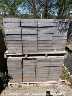 (2) Pallets of Carriage Stone Monterey Blend Giants 