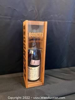 (1) Booker's 2019 Kentucky Straight Bourbon Whiskey