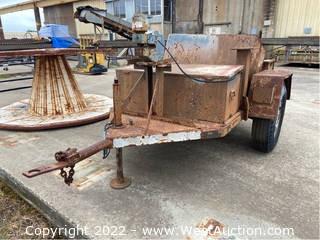 Utility Trailer With Roper Whitney 520x6 Punch Press