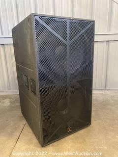 eAcoustics Rex 528a Dual 18" Subwoofer Self-Powered With Powersoft Amps