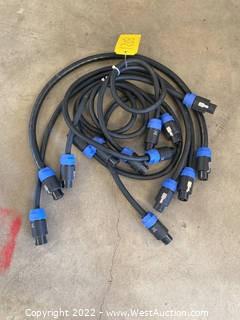 (7) 4' NL8 Speaker Cable 