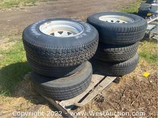 (6) Wheels With Tires