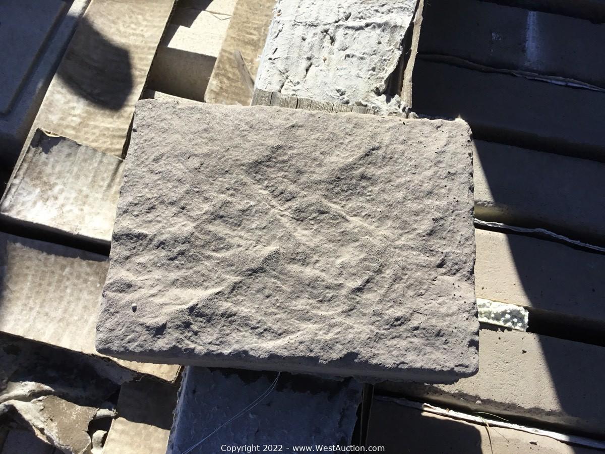 Surplus Decorative Cast Stone Wall Caps, Sills, and Tile near Yuba City, CA