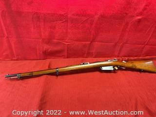 German Made Scrubbed Argentian Mauser 1891 7.65 x 53Cal Bolt Rifle