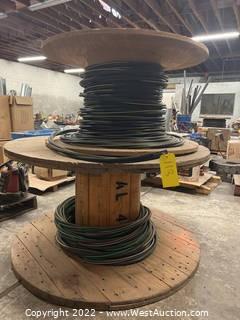 (2) Spools Of Electric Cable