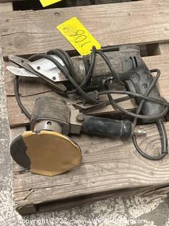 Electric Shears And Pneumatic Sander