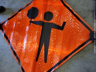 (9) Construction Signs 