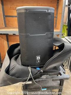 JBL PRX612M Speaker with Soft Case
