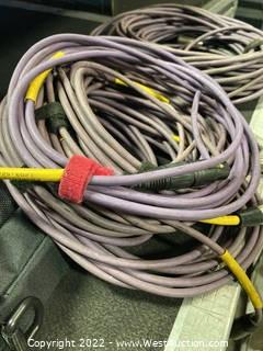 Lot Of (5) 15’ Mic Cables