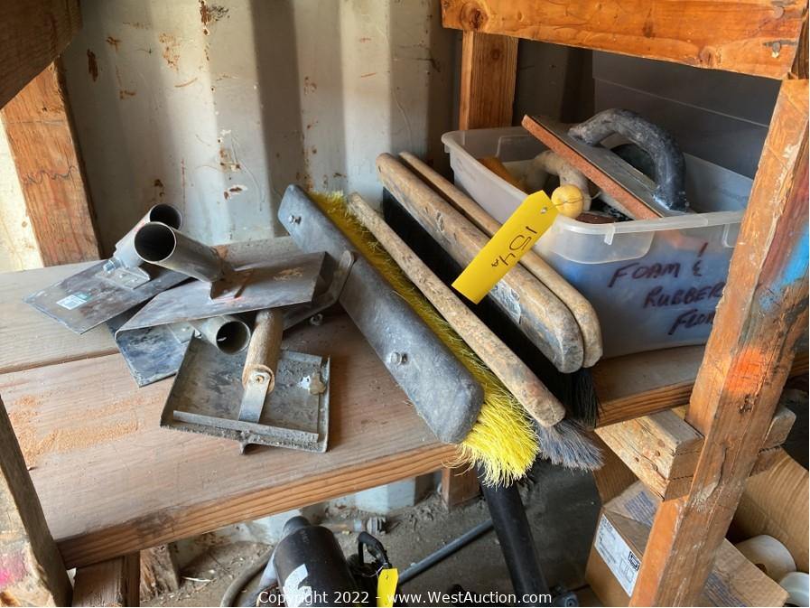 Surplus Auction of Construction Supplies and Tools in Sacramento, CA
