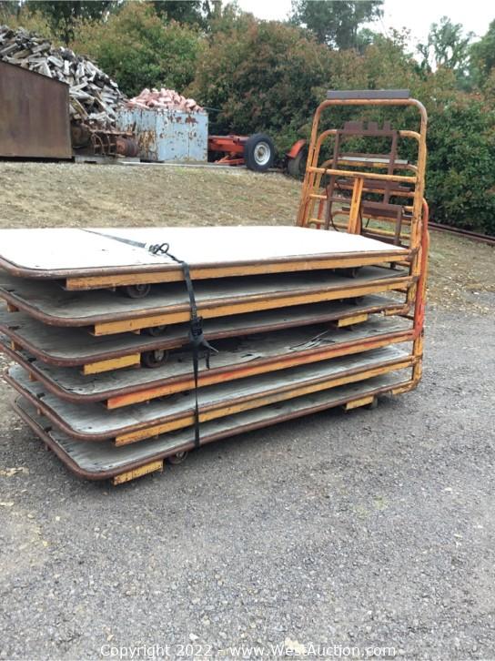 Auction of Forklifts, Attachments, Hydraulic Conveyors, and More