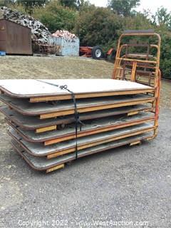 (1) Warehouse Flat Cart