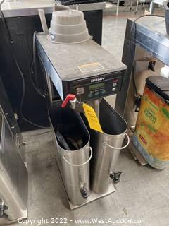 Bunn Brewer With (2) Dispensers