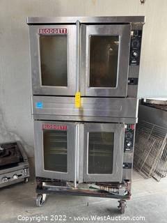 Blodgett BDO-100-G-ES Double Full Size Natural Gas Convection Oven