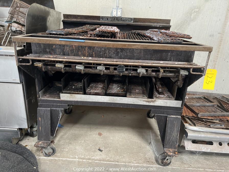 Surplus Auction of Commercial Restaurant Equipment from Sacramento BBQ