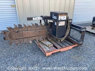 Lowe 21C Skid Steer Trencher Attachment 
