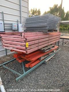 (9) Sections Of 10'-12' Pallet Racking 